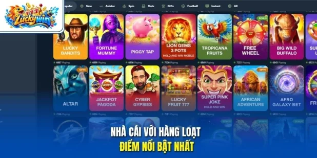 Nhà cái với hàng loạt điểm nổi bật nhất